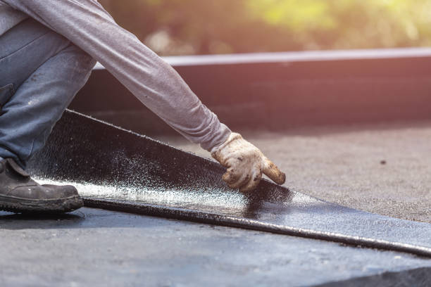 Professional Interior Drainage System technician working in Brecksville, OH